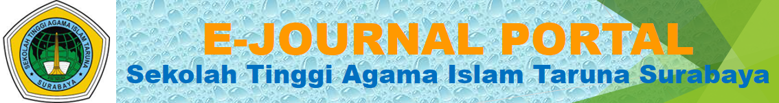 E-JOURNAL PORTAL OF STAI TARUNA SURABAYA